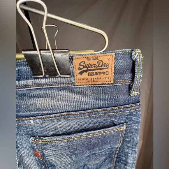 SUPERDRY Dark Wash Jeans - Standard Tomboy - Picture 5 of 5